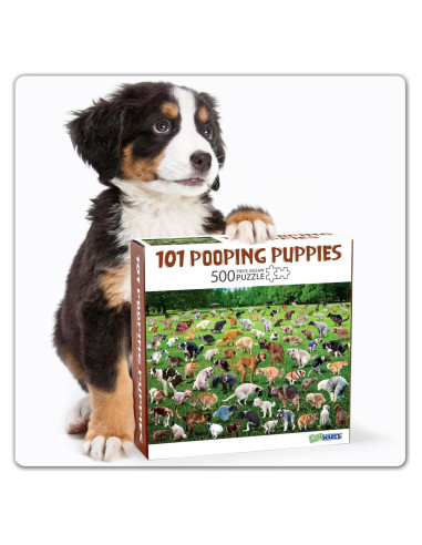 Rompecabezas 500 Piezas Funwares 101 Cachorros Divertido