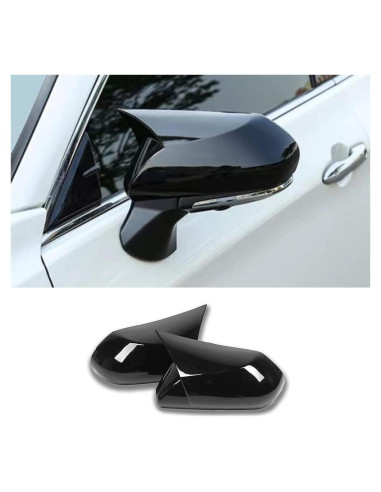 Cubierta de Espejo Retrovisor Toyota Camry 2018-2025 TKREENO Negro Brillante