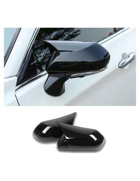 Cubierta de Espejo Retrovisor Toyota Camry 2018-2025 TKREENO Negro Brillante