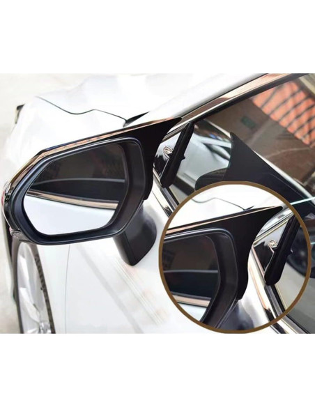 Cubierta de Espejo Retrovisor Toyota Camry 2018-2025 TKREENO Negro Brillante