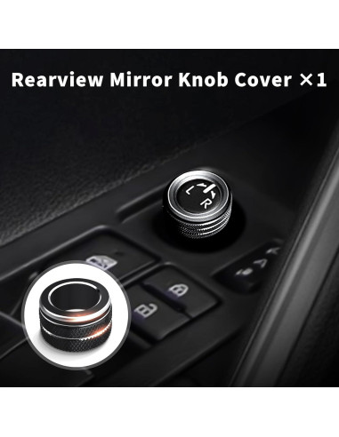 Cubierta de Perilla de Aluminio Polodunn para Toyota Corolla 2022-2025