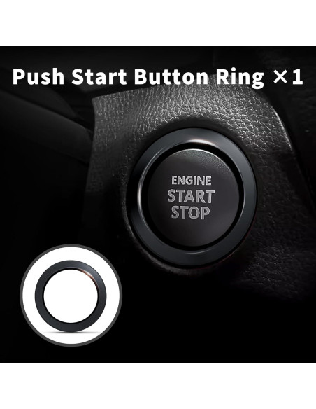 Cubierta de Perilla de Aluminio Polodunn para Toyota Corolla 2022-2025