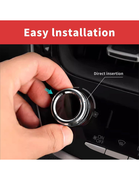 Cubierta de Perilla de Aluminio Polodunn para Toyota Corolla 2022-2025