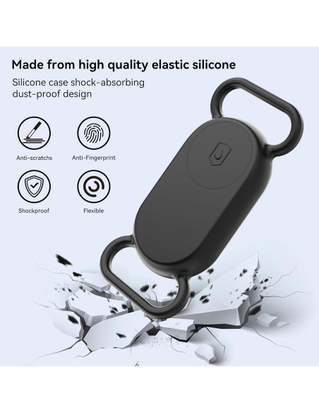 Soporte para Collar de Perro SkyArmor para Galaxy Smarttag2 - Funda Silicona Impermeable Soporte para Collar de Perro SkyArmor para Galaxy Smarttag2 - Funda Silicona Impermeable