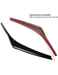 Cubierta de Ceja de Faro CKE para Toyota Camry 2018-2024 - Negro 2