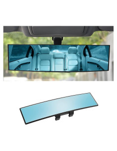 Espejo Retrovisor de Coche 8sanlione 30x7.37 cm Antideslumbrante