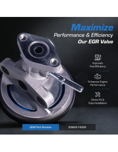 Válvula EGR Auto Parts Prodigy para Toyota Camry 1997-2001 2