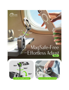 Soporte para Teléfono MagSafe LISEN para Viaje en Avión 2