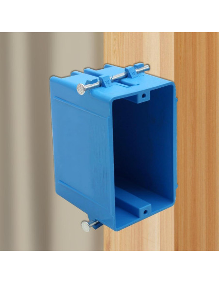 Caja de salida eléctrica XGGYA 1 gang azul 18 in ETL