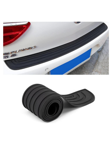 Protector de Parachoques Trasero XINLIYA Universal Negro 90 cm