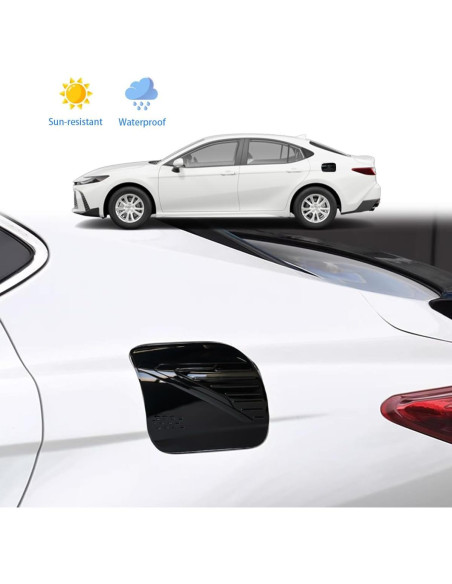 Cubierta de Tanque de Combustible Toyota Camry 2025 ABS Negro