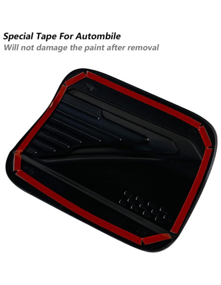 Cubierta de Tanque de Combustible Toyota Camry 2025 ABS Negro