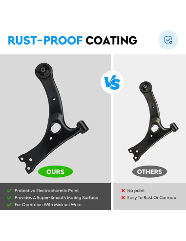 Brazo de Control Inferior Frontal AEagle 2PCS para Toyota