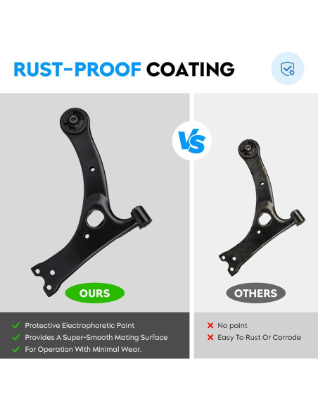 Brazo de Control Inferior Frontal AEagle 2PCS para Toyota