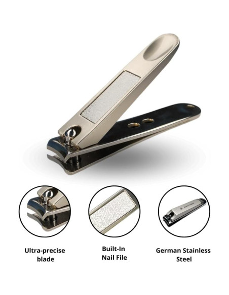 Juego de Manicura y Pedicura 7-en-1 Beauty Power Acero Inoxidable Juego de Manicura y Pedicura 7-en-1 Beauty Power Acero Inoxidable