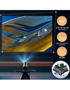 Proyector Mini Inteligente DwellDreams HY300 Pro 4K WiFi Bluetooth 2