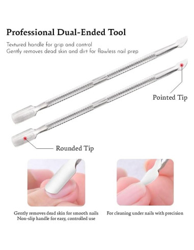 Juego de Manicura y Pedicura 7-en-1 Beauty Power Acero Inoxidable