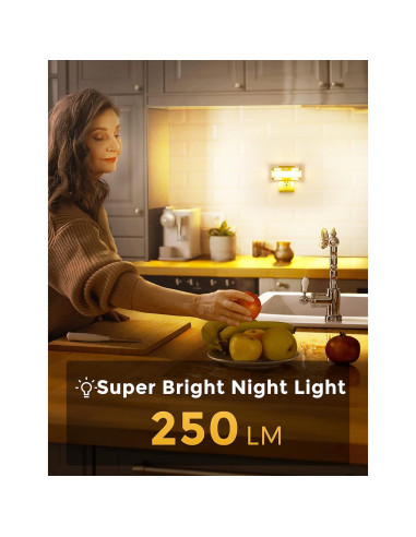 Luz Nocturna LED Regulable L LOHAS 2W 250LM Blanco Suave