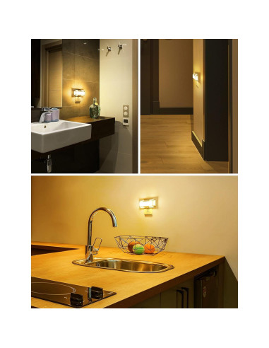 Luz Nocturna LED Regulable L LOHAS 2W 250LM Blanco Suave