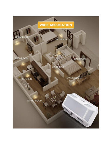 Luz Nocturna LED Regulable L LOHAS 2W 250LM Blanco Suave