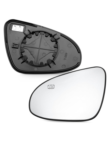 Cristal Espejo Lateral Izquierdo Toyota Corolla 2014-2019 con Calefacción