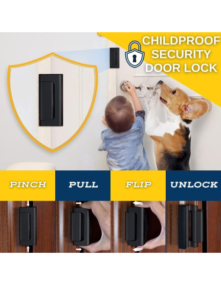 Cerradura de Seguridad Byssens para Puertas Inversas 7.62 cm