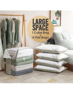 Bolsas de Almacenamiento al Vacío TAILI Jumbo 4 Pcs 101.6x71.1 cm 2