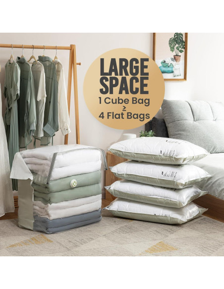 Bolsas de Almacenamiento al Vacío TAILI Jumbo 4 Pcs 101.6x71.1 cm