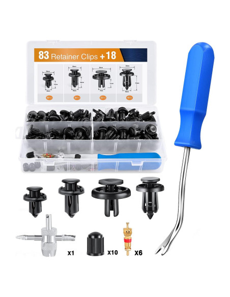 Kit de Clips de Retención GOOACC 83 Piezas para Honda y Toyota