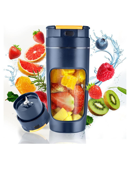 Vaso Mezclador USB Aojudic 600ml Portátil para Batidos y Jugos Vaso Mezclador USB Aojudic 600ml Portátil para Batidos y Jugos