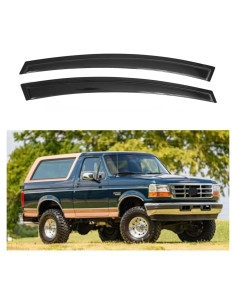 Visera de Ventana Lateral Immortal Group para Ford Bronco/F150/F250/F350 1980-1996