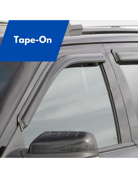 Visera de Ventana Lateral Immortal Group para Ford Bronco/F150/F250/F350 1980-1996