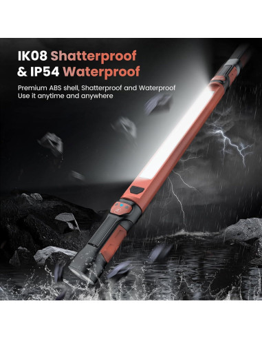 Luz de Trabajo LED ETOOLAB 3000LM Recargable Magnética