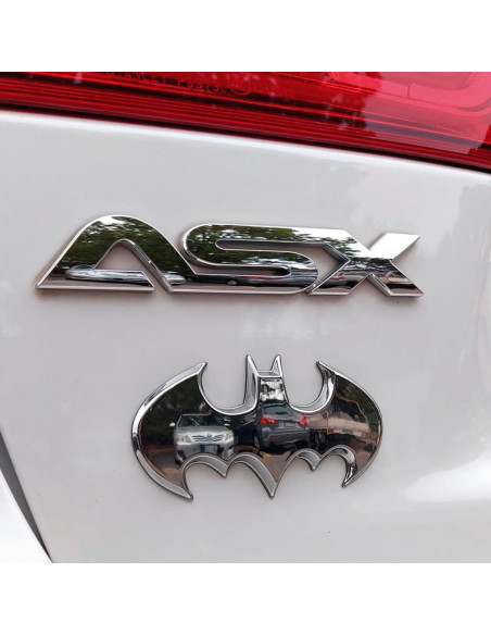 Emblema de Auto Fan Emblems Batman Batwing 3D Cromo 9.5x4.6cm