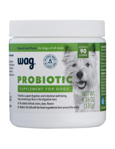 Suplemento Probiótico Masticable para Perros Amazon 90 Unidades