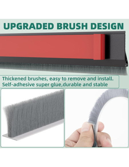 Barrera de Corrientes de Aire Vannesse para Puerta 99 cm