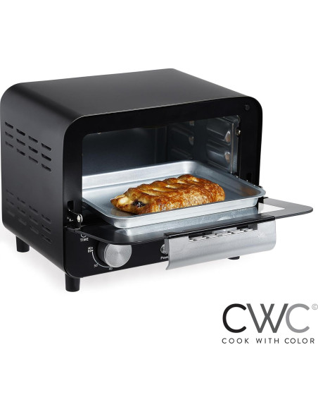 Horno de Tostadas COOK WITH COLOR WMT07 600W Negro