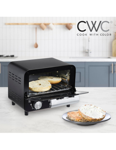 Horno de Tostadas COOK WITH COLOR WMT07 600W Negro