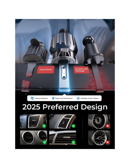 Soporte de Coche MagSafe LISEN para iPhone 16 - Cargador Inalámbrico Soporte de Coche MagSafe LISEN para iPhone 16 - Cargador Inalámbrico