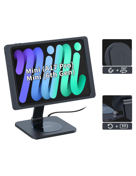 Soporte Magnético Plegable EMONITA para iPad Mini 8.3"