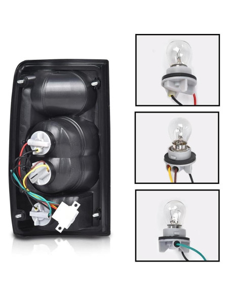 Luz de freno trasera CROSSDESIGN para Toyota Hilux 1989-1995