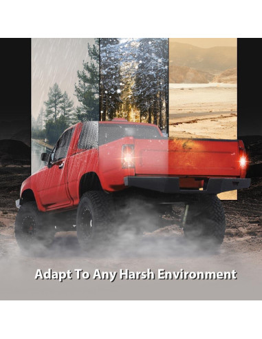 Luz de freno trasera CROSSDESIGN para Toyota Hilux 1989-1995