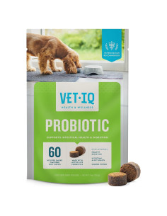 Suplemento Probiotico VetIQ para Perros 60 Masticables Digestivos