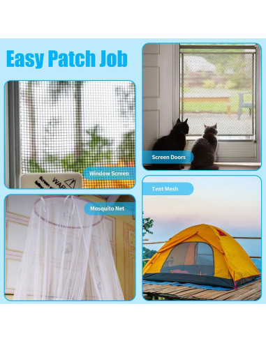 Cinta de Reparación MOWPOG 5 cm x 600 cm Negra para Pantallas