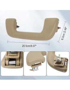 Mango Tirador Interior Techo Auto Shtuomoland Beige Frontal Derecho 2