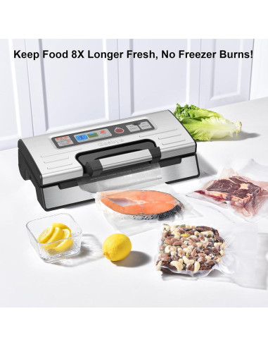 Máquina Selladora al Vacío Gasbye VS5166 Doble Sellado 95kPa