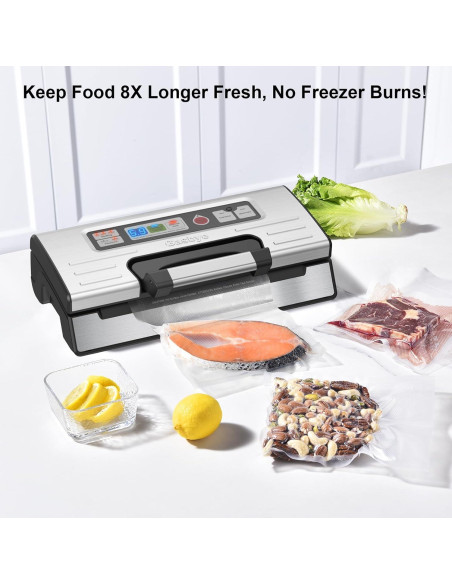 Máquina Selladora al Vacío Gasbye VS5166 Doble Sellado 95kPa