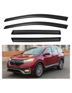 Viseras de Ventana YQAUTEC para Honda CR-V 2017-2022, 4 Piezas
