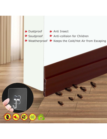 Barrera de Puerta Aislante Camel Home 5.08 cm x 99 cm Marrón