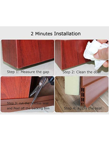 Barrera de Puerta Aislante Camel Home 5.08 cm x 99 cm Marrón